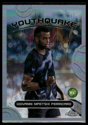 2025 Topps Chrome #YQE-19 Giovanni Mpetshi Perricard Youthquake