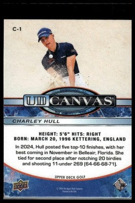 2026 Upper Deck #C-1 Charley Hull UD Canvas