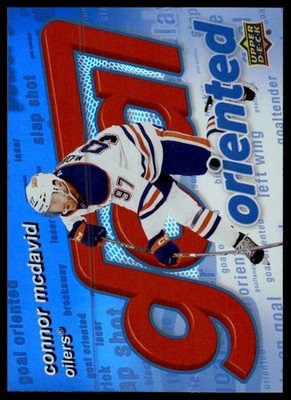 2025-26 Upper Deck #GO-11 Connor McDavid Goal Oriented