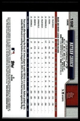2026 Topps Chrome #192 Nathan Church