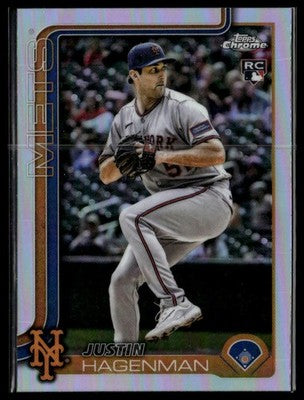 2025 Topps Update #US108 Justin Hagenman Holo Foil