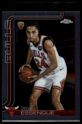 2025-26 Topps Chrome Update #162 Noa Essengue