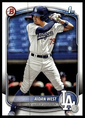 2025 Bowman Draft #BD-6 Aidan West