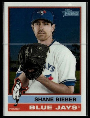 2025 Topps Heritage #609 Shane Bieber
