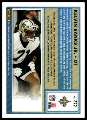 2025 Donruss #372 Kelvin Banks Jr.