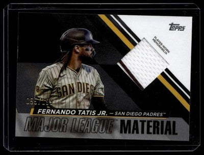 2021 Topps #MLM-FT Fernando Tatis Jr. Major League Material Relics (Series One)