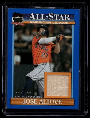 2026 Topps #91ASR-JA Jose Altuve 1991 Topps Baseball 35th  All-Stars Relics