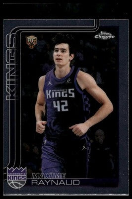 2025-26 Topps Chrome Update #193 Maxime Raynaud