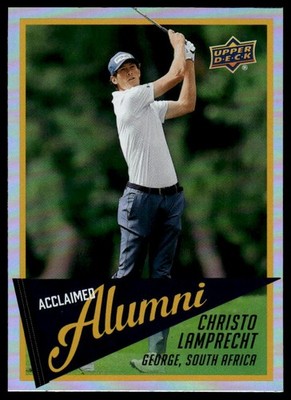 2026 Upper Deck #AL-9 Christo Lamprecht Acclaimed Alumni