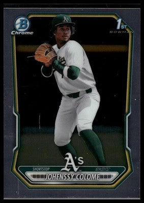 2026 Bowman Chrome #BCP-160 Johenssy Colome Chrome Prospects