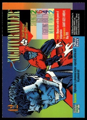 1993 SkyBox Marvel Universe #42 Nightcrawler