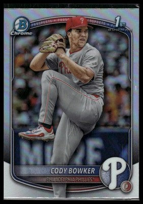 2025 Bowman Draft #BD-140 Cody Bowker