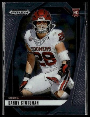 2025 Panini Prizm Draft Picks #86 Danny Stutsman Prizms Silver