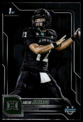 2025 Bowman University Chrome #76 Micah Alejado