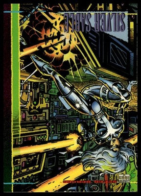 1993 SkyBox Marvel Universe #NNO Silver Sable Promos