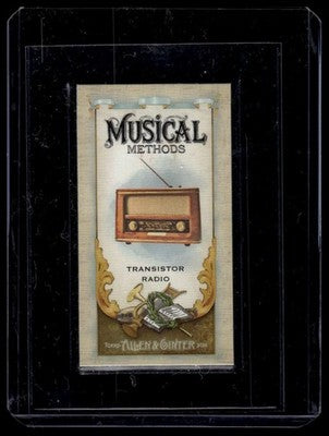 2026 Topps Allen & Ginter #MM-16 Transitor Radio Mini Musical Methods