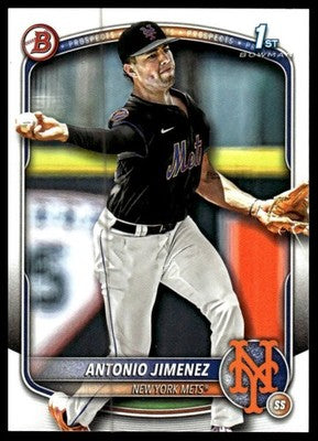 2025 Bowman Draft #BD-56 Antonio Jimenez