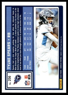 2025 Donruss #256 Tyjae Spears