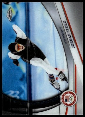 2026 Topps Chrome U.S. Winter Olympic Hopefuls #24 Jordan Stolz
