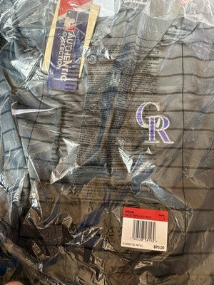 Nike MLB Authentic Collection Dugout Polo Colorado Rockies Size Large