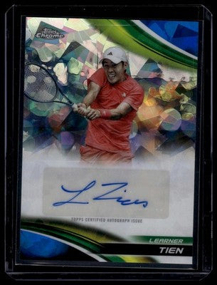 2025 Topps Chrome Sapphire Edition #CA-LTN Learner Tien Sapphire Autographs