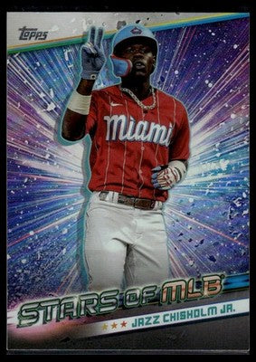 2022 Topps 1st Edition - Stars of MLB #SMLB-10 Jazz Chisholm Jr.