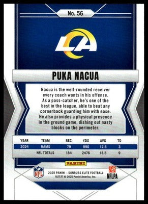 2025 Donruss Elite #56 Puka Nacua