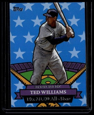 2025 Topps Archives #07AS-13 Ted Williams 2007 Topps All-Stars