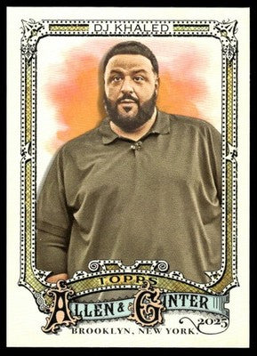 2025 Topps Allen & Ginter #208 DJ Khaled