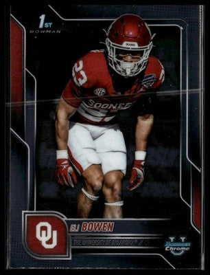 2025 Bowman University Chrome #107 Eli Bowen