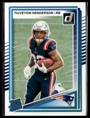2025 Donruss #332 TreVeyon Henderson