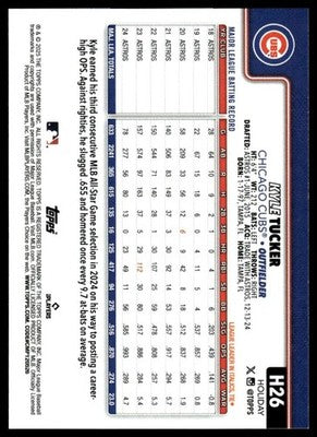 2025 Topps Holiday #H26 Kyle Tucker