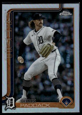 2025 Topps Chrome Update #USC10 Chris Paddack Refractors