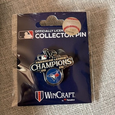 2025 Toronto Blue Jays American League Champions World Series Pin V1 ALCS AL