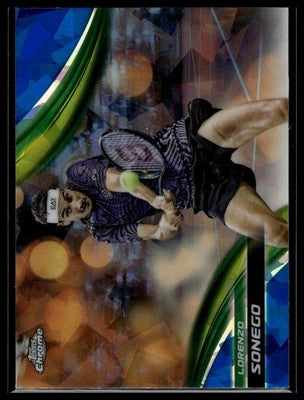 2025 Topps Chrome Sapphire Edition #72 Lorenzo Sonego