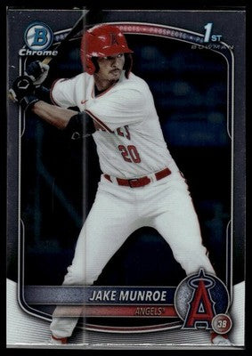 2025 Bowman Draft #BDC-128 Jake Munroe Chrome