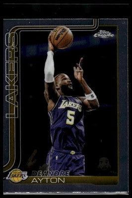2025-26 Topps Chrome Update #104 Deandre Ayton
