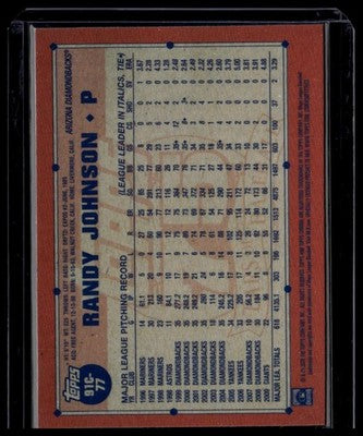 2026 Topps #91C-77 Randy Johnson 1991 Topps Baseball 35th Anniversary Chrome