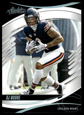 2025 Panini Absolute #30 DJ Moore Red