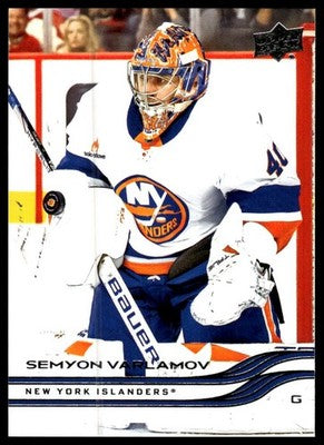2025-26 Upper Deck #108 Semyon Varlamov