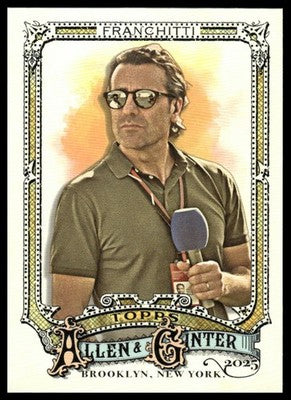 2025 Topps Allen & Ginter #295 Dario Franchitti