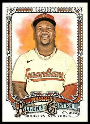 2025 Topps Allen & Ginter #117 José Ramírez