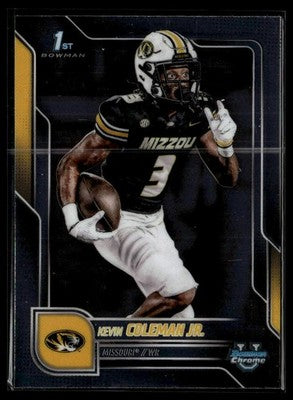 2025 Bowman University Chrome #58 Kevin Coleman Jr.