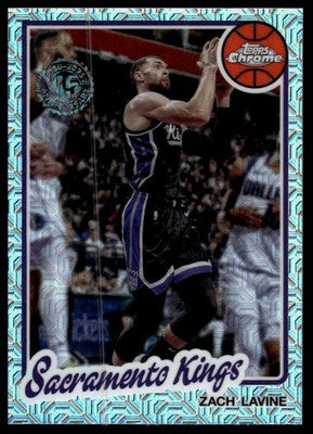2025-26 Topps #TC-ZL Zach Lavine 1980-81 Topps Chrome Basketball