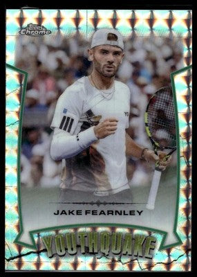 2026 Topps Chrome #YQ-JA Jake Fearnley Youthquake Geometric