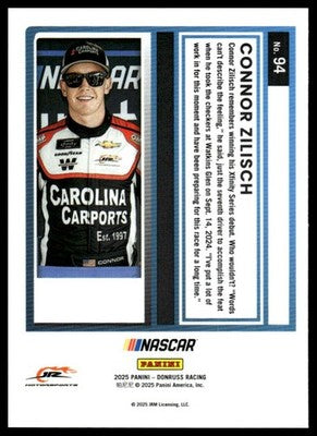 2025 Donruss #94 Connor Zilisch