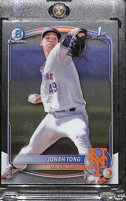 2025 Bowman #BCP-105 Jonah Tong Chrome Prospects