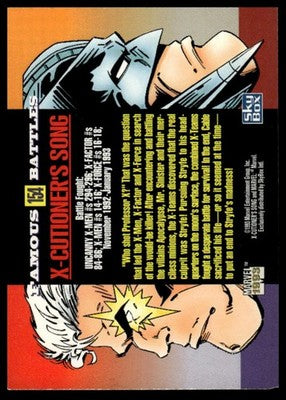 1993 SkyBox Marvel Universe #154 X-Cutioner's Song