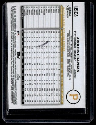 2024 Topps Update #US339 Aroldis Chapman Aqua