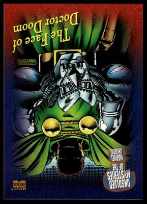 1993 SkyBox Marvel Universe #141 The Face of Doctor Doom